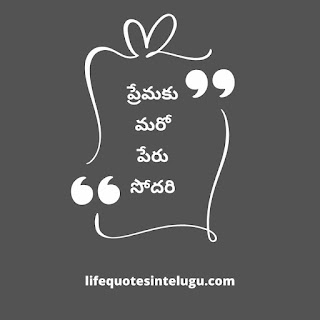 Brother Quotes In Telugu