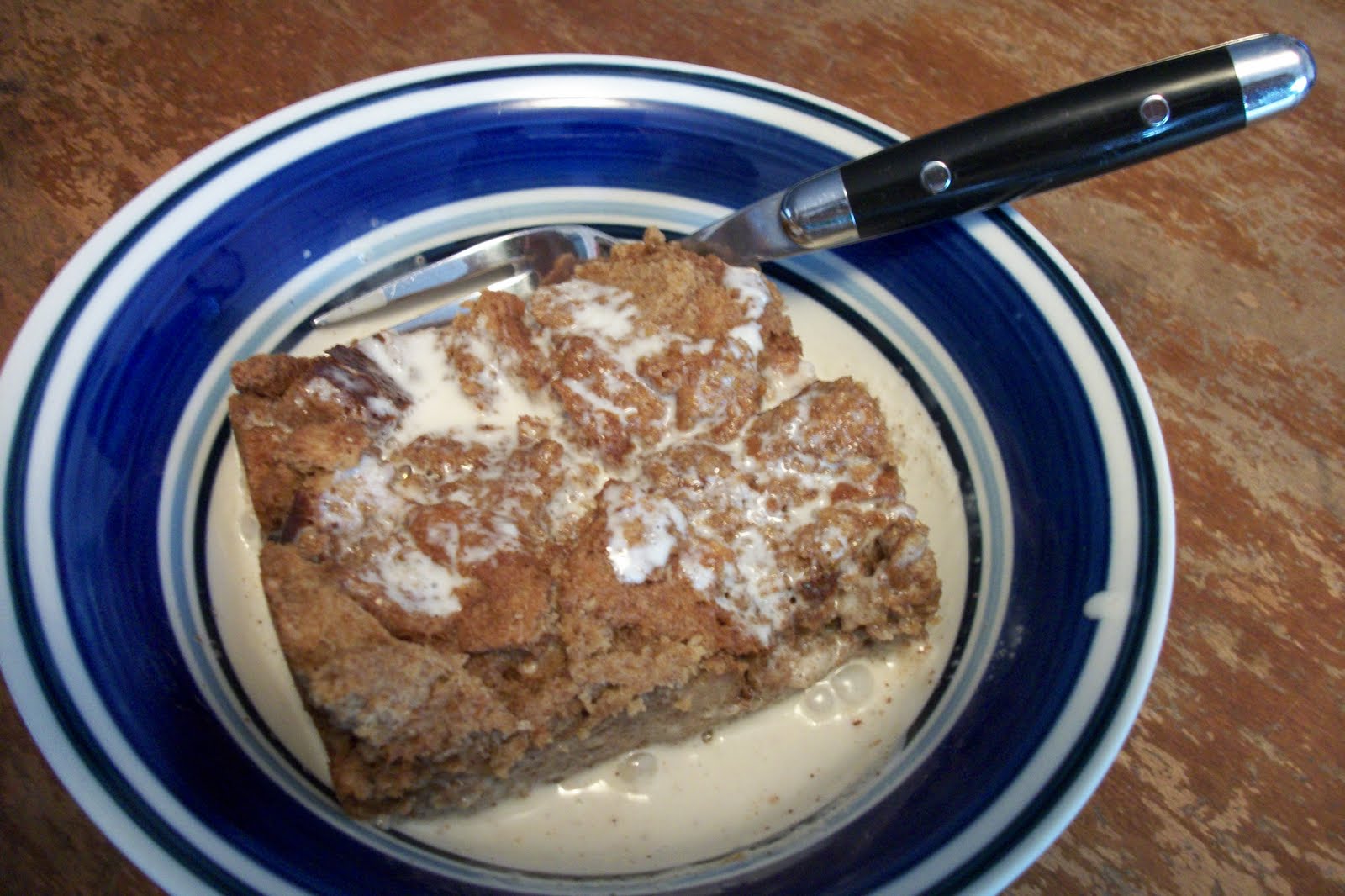 Comida es Divertida Whole Wheat Bread Pudding
