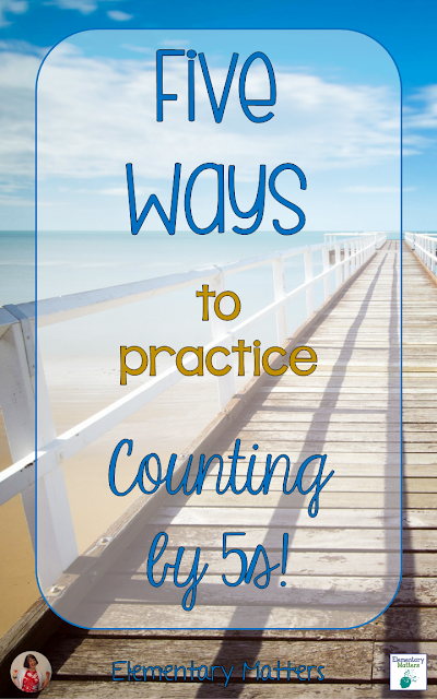 Five Ways to Practice Counting by Fives: Here are several ideas to help students practice skip counting, including a few freebies! Five Ways to Practice Counting by Fives: Here are several ideas to help students practice skip counting, including a few freebies!