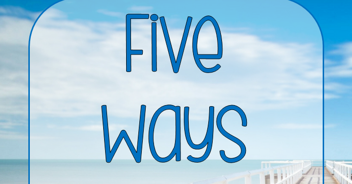 Elementary Matters: Five Ways to Practice Counting By Fives