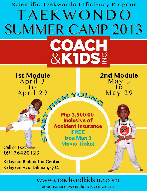 Summer Workshop, lessons, Activities, For Kids In Metro Manila 2013