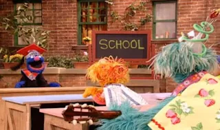 Zoe, Rosita and the kids also answer Grover. Sesame Street Episode 4071, Professor Super Grover's School for Superheroes