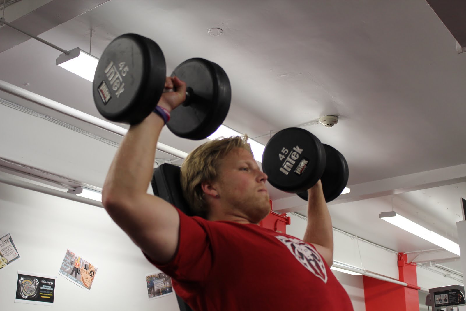 In Depth Fitness: Shoulder Workout- Dumbbell Military Shoulder Press