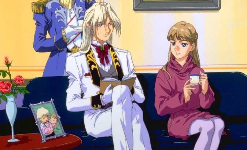 relena and zechs of mobile suit gundam wing