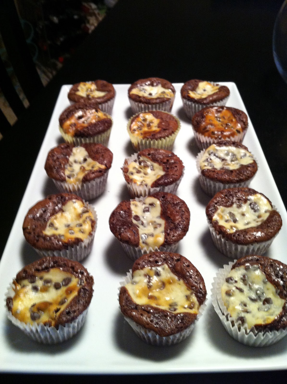 Hem and Her Black Bottom Brownie Cupcakes