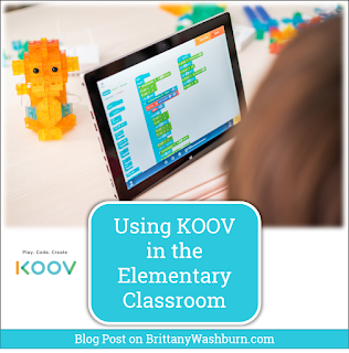 Using the KOOV Kit in the Elementary Classroom #SonyKoov