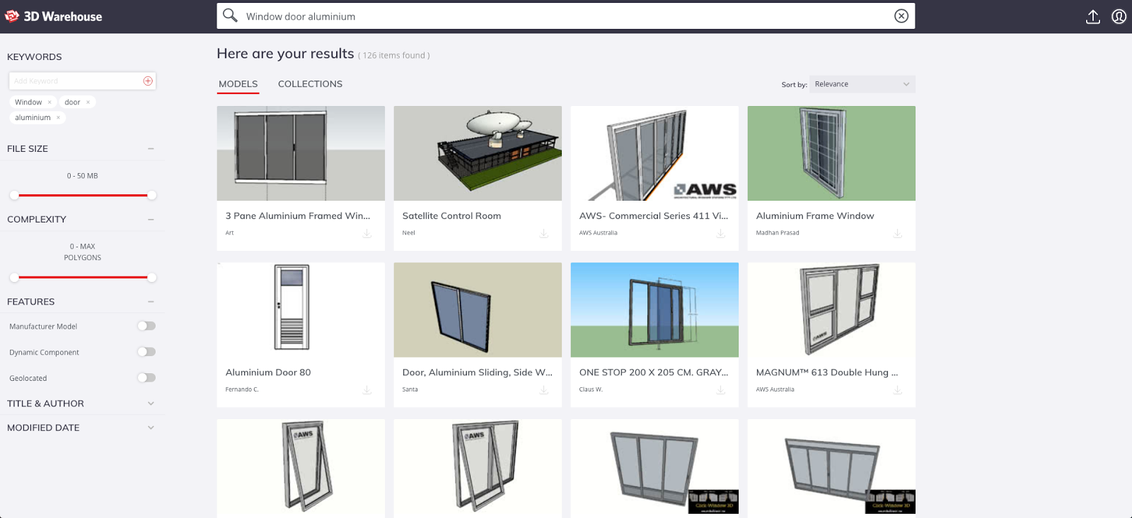 Dr. AluGlass [Official Blogger] วิธีเข้า 3D Warehouse จากในโปรแกรม