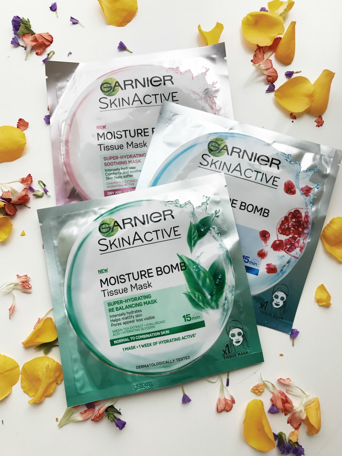 The New-ish Garnier Moisture Bomb Sheet Masks