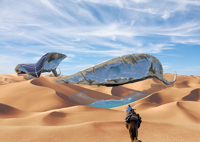 Kuweight 64 DUTCH ARTIST TO MAKE ICE PRODUCING GLACIER IN THE DESERT