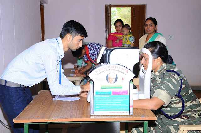 Narayana Nethralaya organizes a special Eye Screening Programme for CRPF Jawans Narayana Nethralaya organizes a special Eye Screening Programme for CRPF Jawans