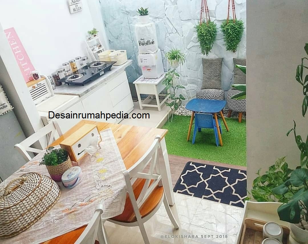 7 Inspirasi Cantik Dapur Terbuka Menghadap Taman ~ Desainrumahpedia.com