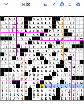 The New York Times Crossword Puzzle Solved Sunday's New York Times