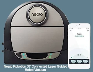 Neato Robotics D7 Connected Laser Guided Robot Vacuum | Best Smart Home Devices 2020