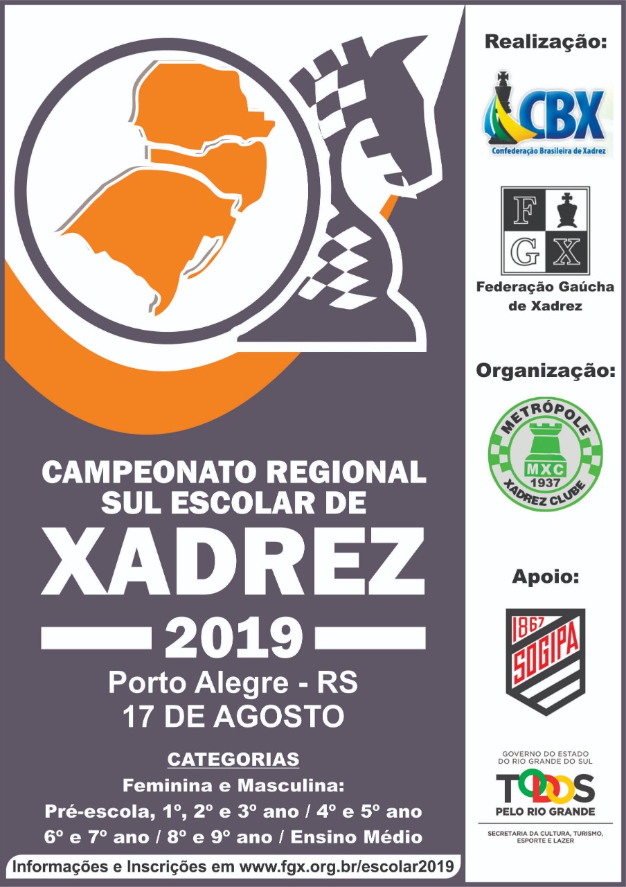 X de Xadrez  Porto Alegre RS