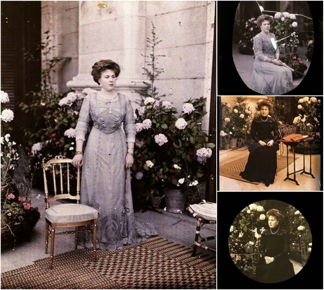 Here Are Four Rare Autochromes of Victoria Eugenie of Battenberg, Queen