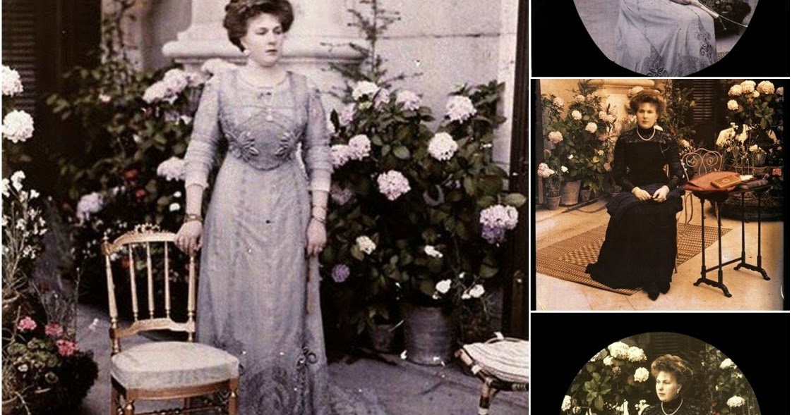 Here Are Four Rare Autochromes of Victoria Eugenie of Battenberg, Queen