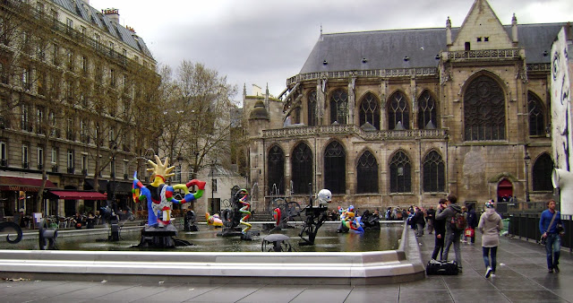Pompidou no filme Sabrina 1995 em Paris