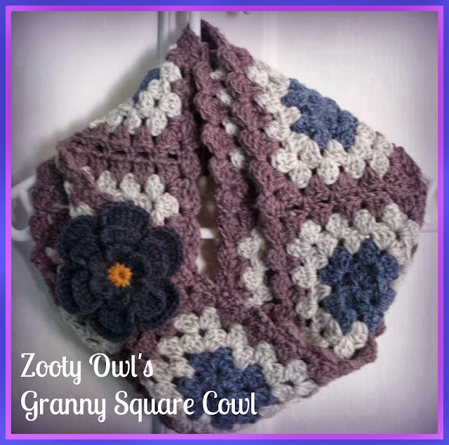 granny square cowl granny square cowl