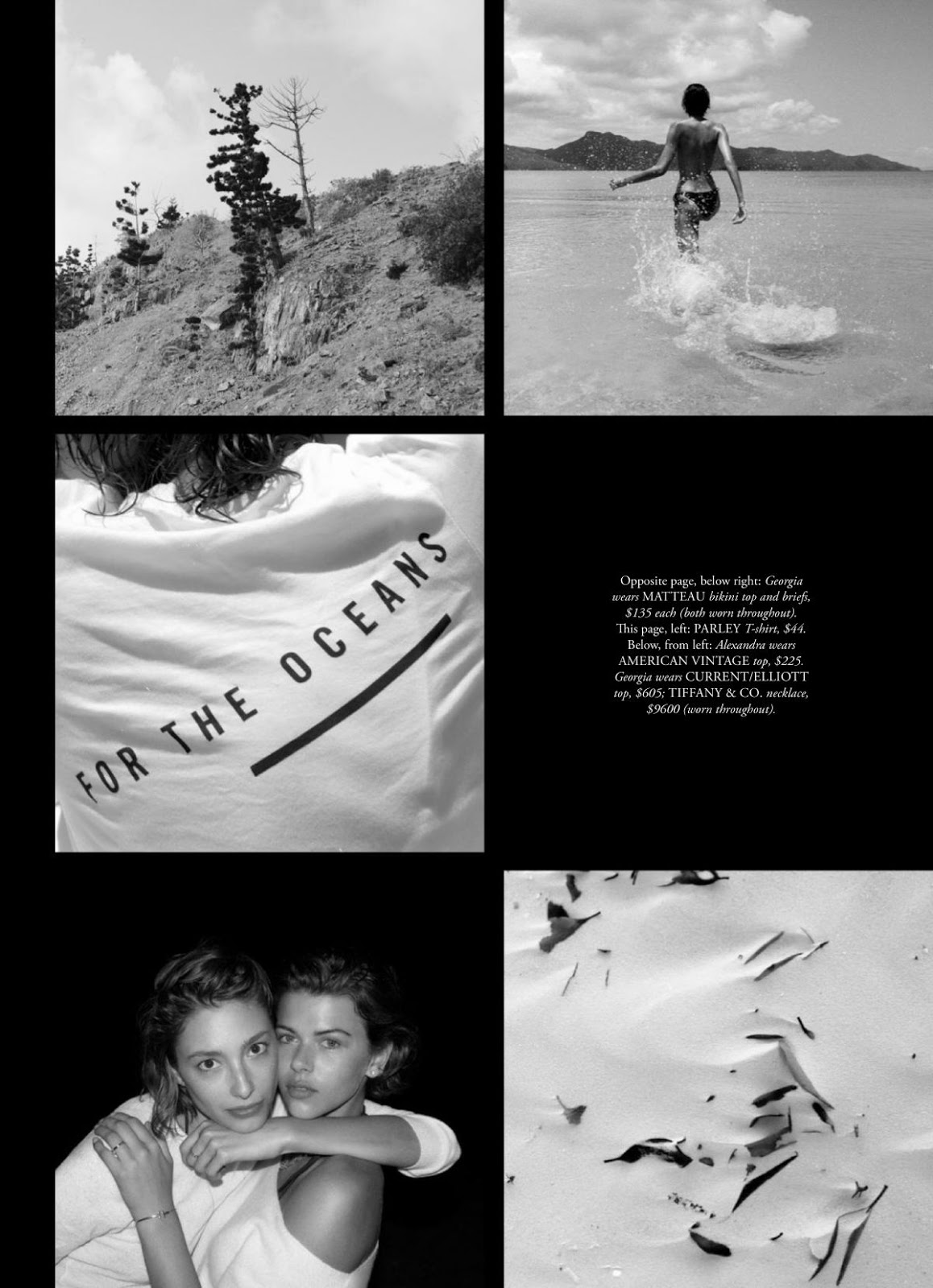 Charlee Fraser, Georgia Fowler, Gemma Ward And Victoria Lee Featured in