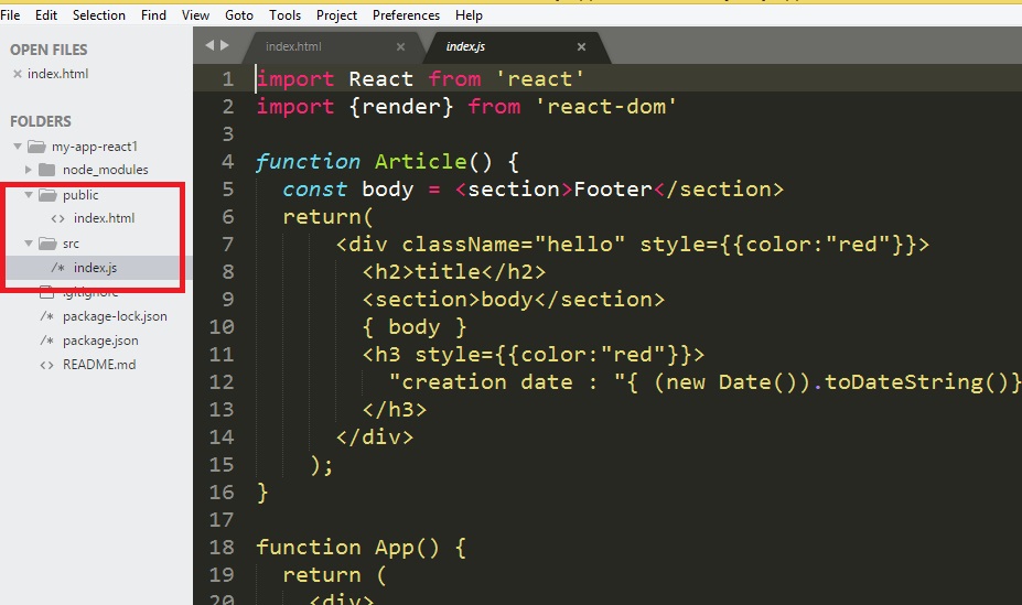 Index html lang. Файл индекс html. React js среда разработки. React Index.html. React Отобразить array object.