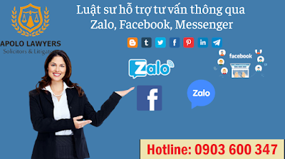 Tư vấn pháp luật trực tuyến qua Zalo và Facebook 1