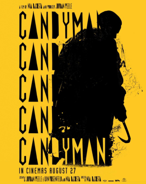 A poster for 2021's CANDYMAN.