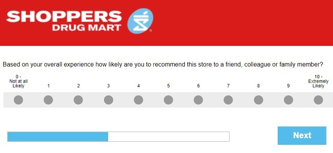 shoppers drug mart survey