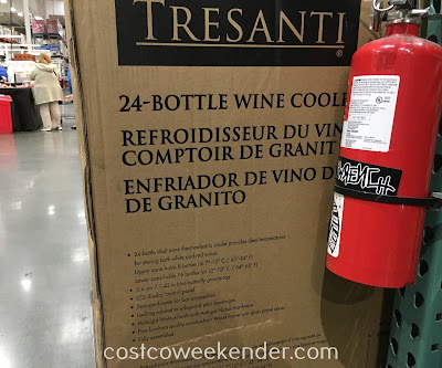Costco 1075067 - Tresanti Wine Cabinet with 24 Bottle Cooler - the perfect accessory for your home bar