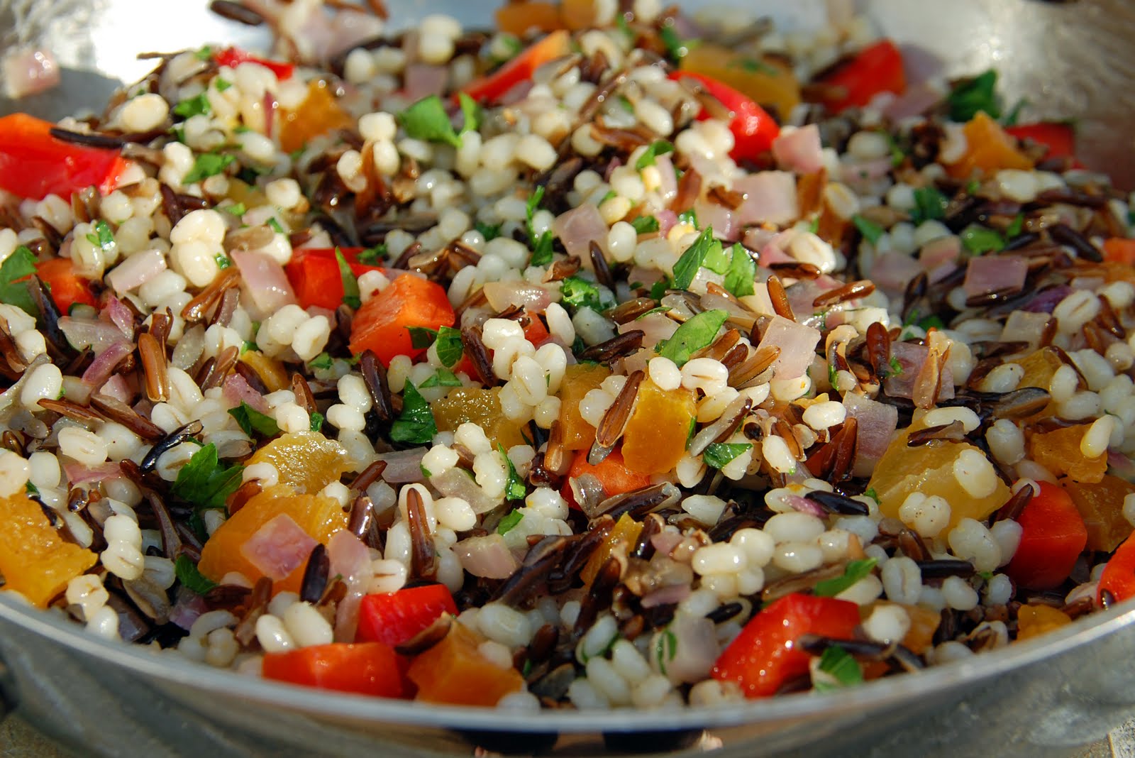 Southern Lady's Recipes Wild Rice and Barley with Apricots and Parsley