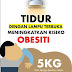 Tidur lampu terbuka boleh sebabkan kegemukan
