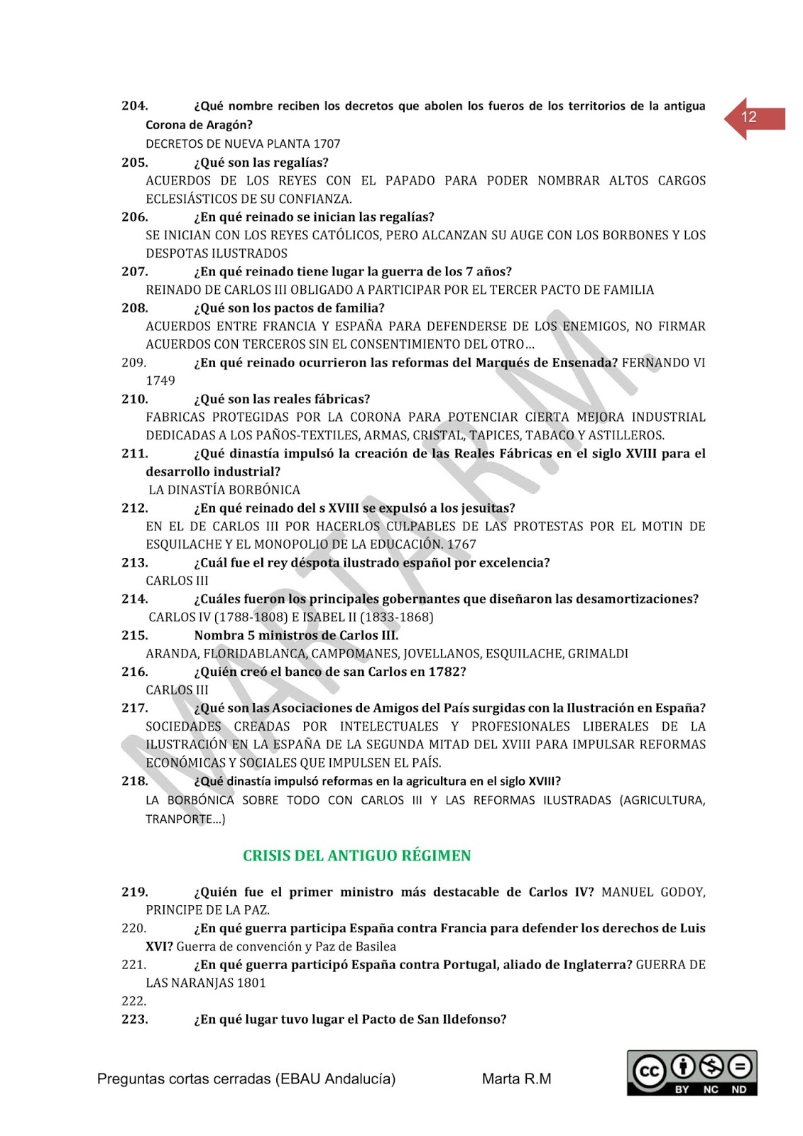 Preguntas Cortas Historia De España Selectividad Andalucia Historia de España fácil: PREGUNTAS CERRADAS A EBAU ANDALUCÍA