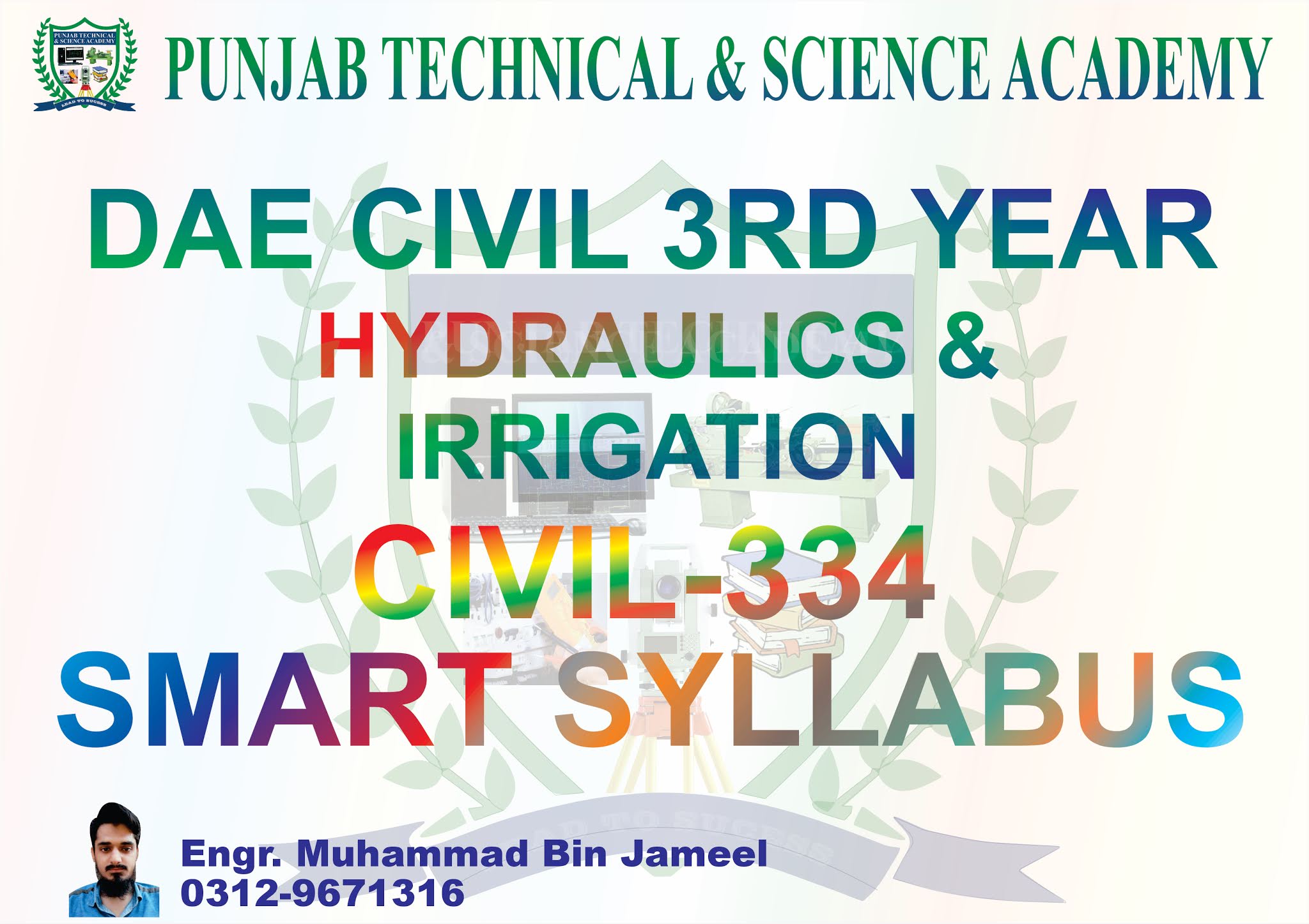 Smart Syllabus Hydraulics & Irrigation (CIVIL334) PUNJAB