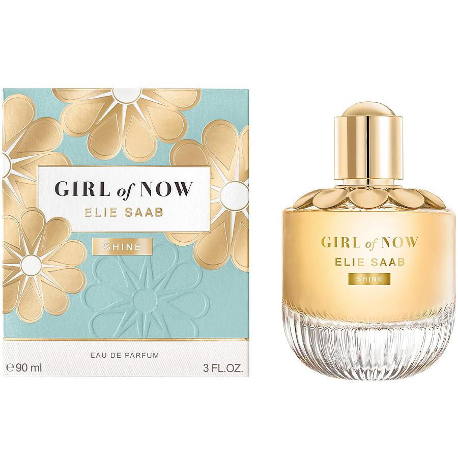**New** Elie Saab Girl Of Now Shine Eau De Parfum Spray ~ Full Size ...