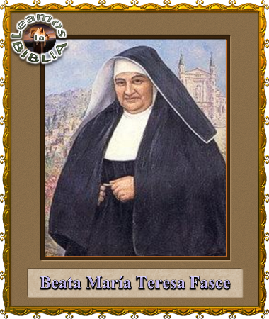 Leamos la BIBLIA Beata María Teresa Fasce