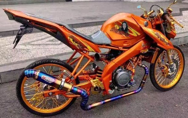 Trik Murah Modifikasi Vixion Sederhana Tapi Tetap Keren