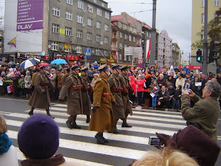 II Morski Pułk Strzelców, rekonstrukcja, parada, 11 listopada, Gdynia