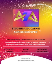 Abdullah Tutors Academy offering Home Tuition for ACCA in Gulshan Town, Sindh Baloch Cooperative Housing Society, Karachi