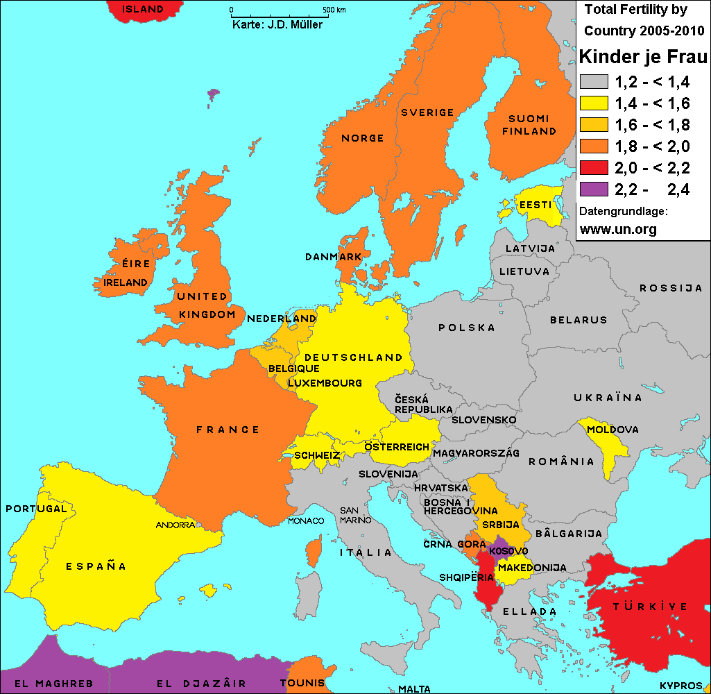 Brauel in Ulaya: Europa: Kinderwunsch und Kinderzahl Brauel in Ulaya: Europa: Kinderwunsch und Kinderzahl