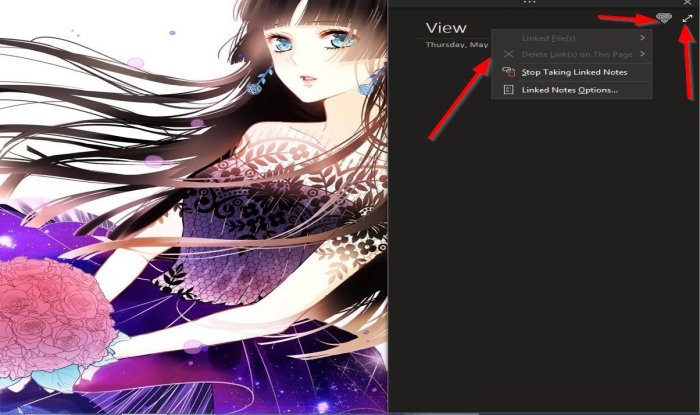 Cómo cambiar la Vista en OneNote en Windows 10