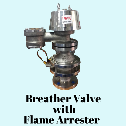 Breather Valve with Flame Arrester BB STEEL INTERNATIONNAL
