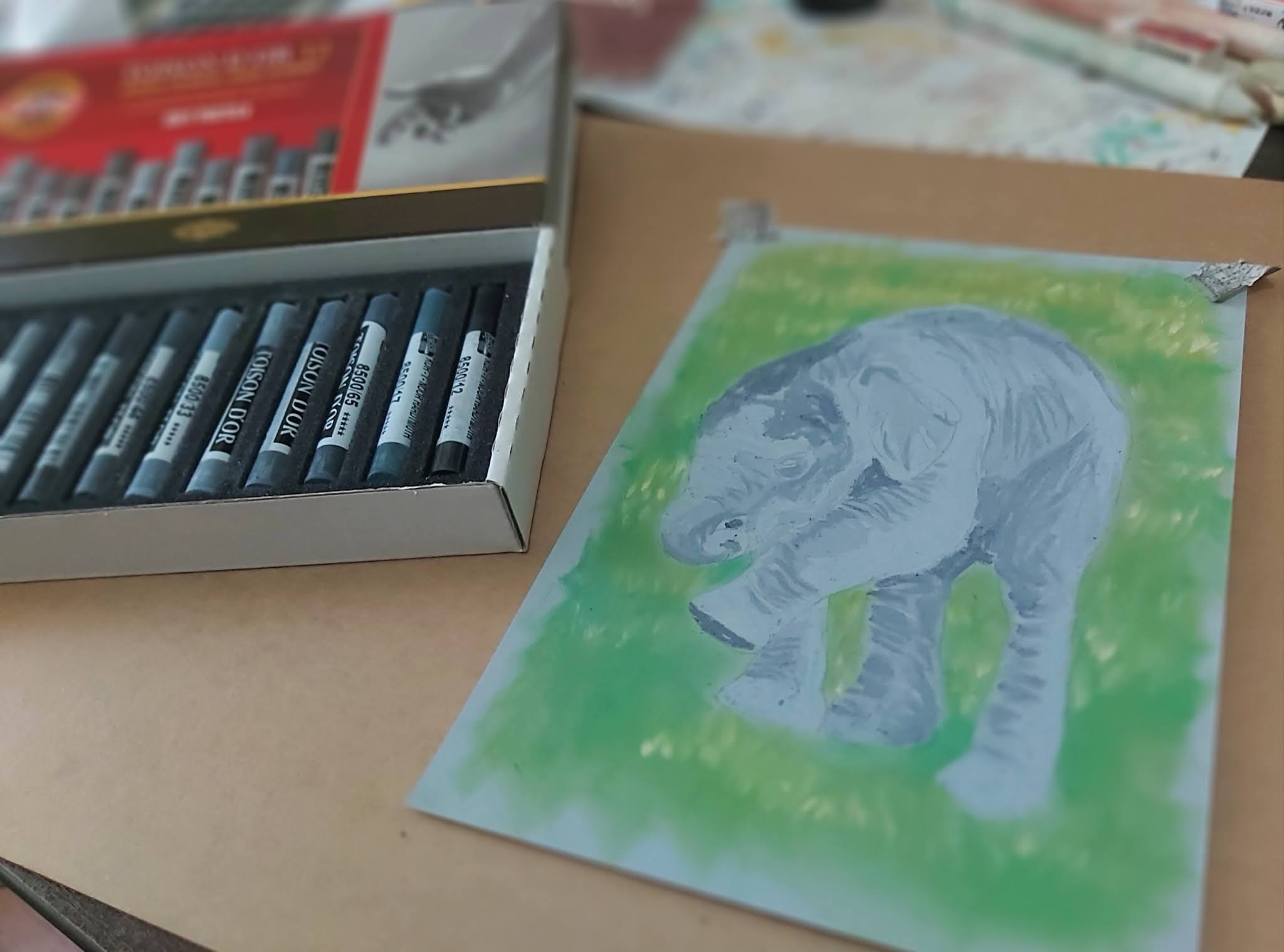 Oil pastels vs soft pastels, and a review of Mungyo Gallery Artists' Soft  Oil Pastels