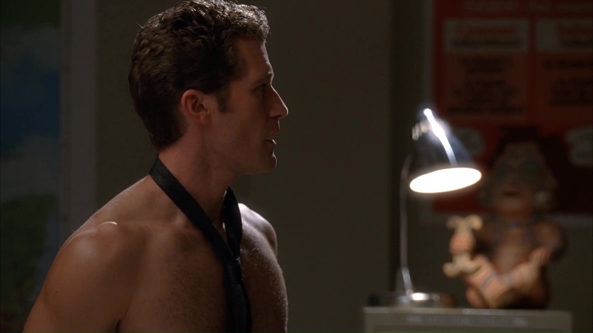 Matthew Morrison shirtless in Glee 2-05 "The Rocky Horror Glee Show&qu...