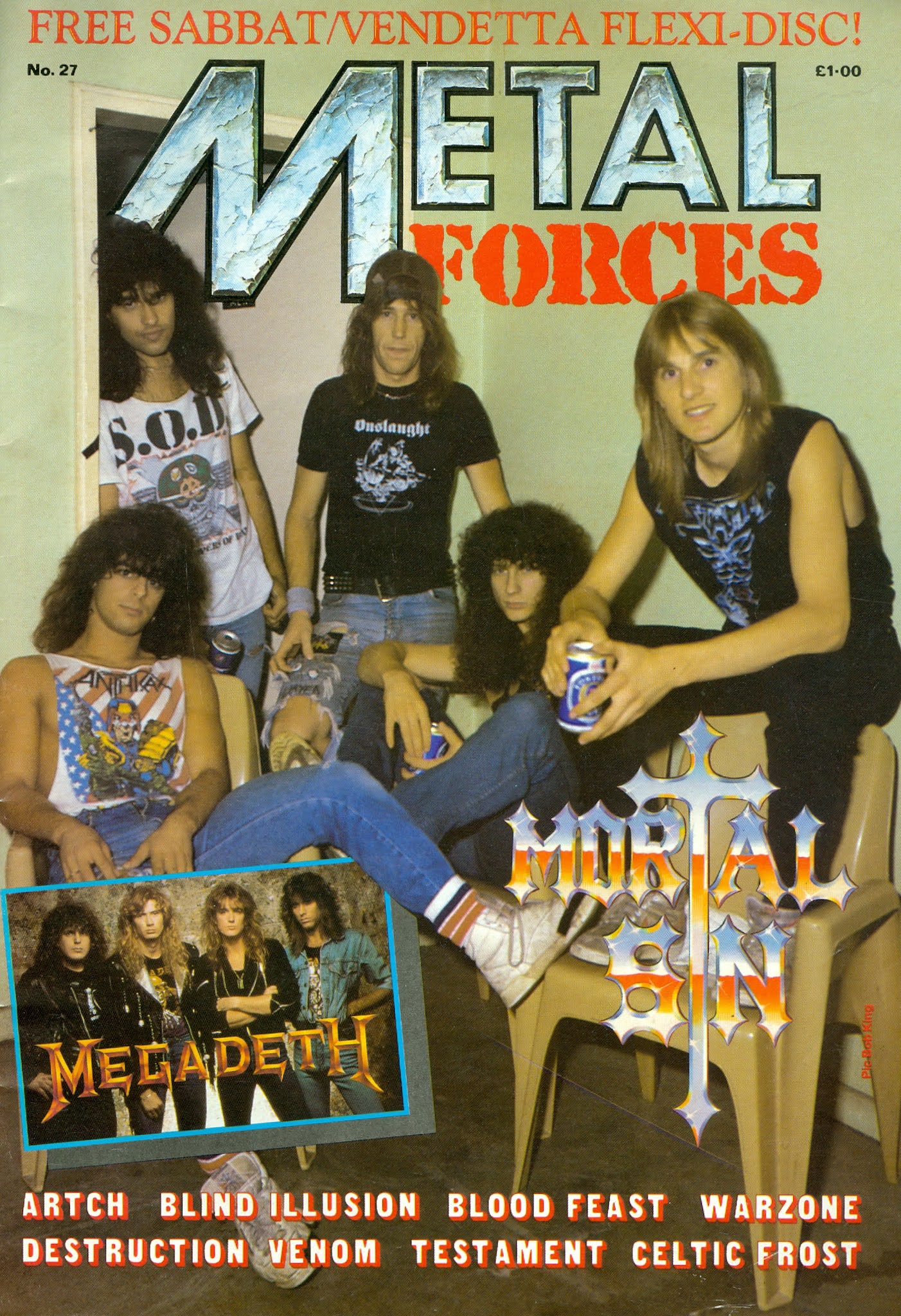 Old School Metal Music Metal Forces 1988 №27 (UK)