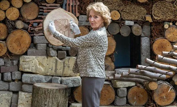 Dutch Princess Margriet opened the food forest located in the new area of Apenheul Park in Apeldoorn. Apenheul Zoo