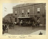 1898 Aankomst Koningin Wilhelmina in Apeldoorn (foto CODA Archief)