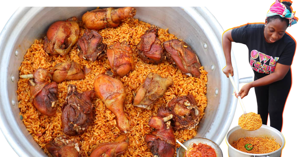 Jollof Rice Recipe  How to Cook rice in Nigeria