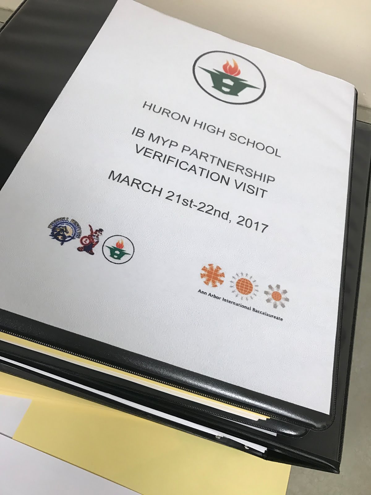 A2-IB Staff/Advisory: Ann Arbor Middle Years Programme Verification Visit Update - March 2017