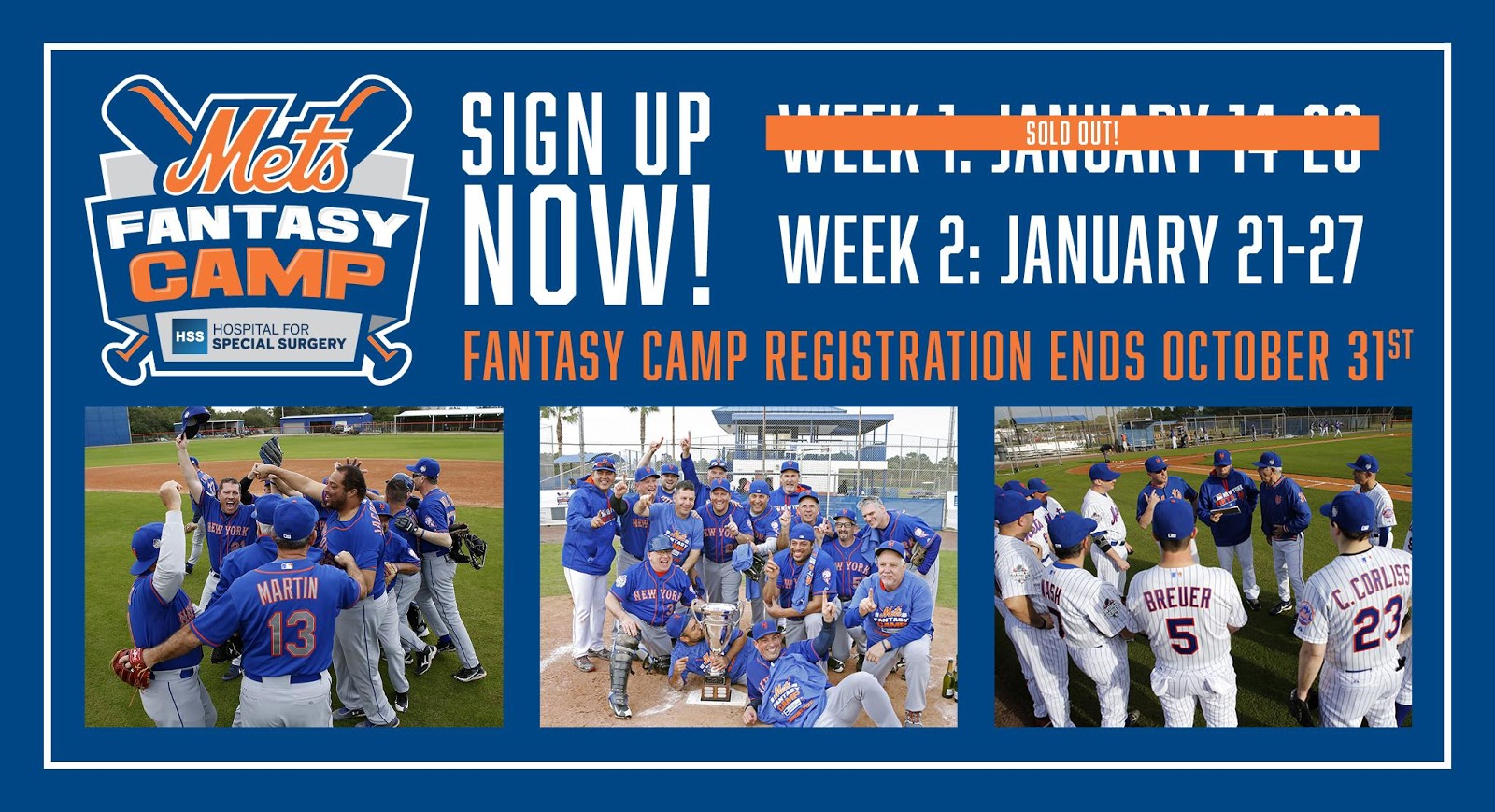 Mets Fantasy Camp Sign Up