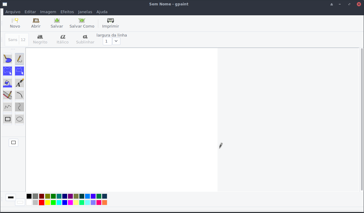 GNU Paint no seu Debian, Ubuntu e derivados.