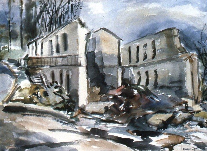 The Mount Archives blog Lost and found the art of Sister Ignatia